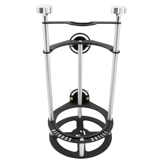 Nitrous Outlet Race-Light Single 10lb Bottle Bracket with Roll Bar Mount - 1-1/4" Bar