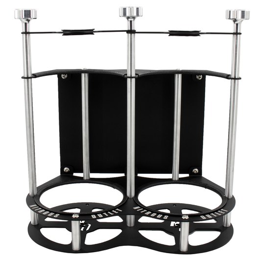 Nitrous Outlet Race-Light Dual 10lb Bottle Bracket with Roll Bar Mount - 1-5/8" Bar