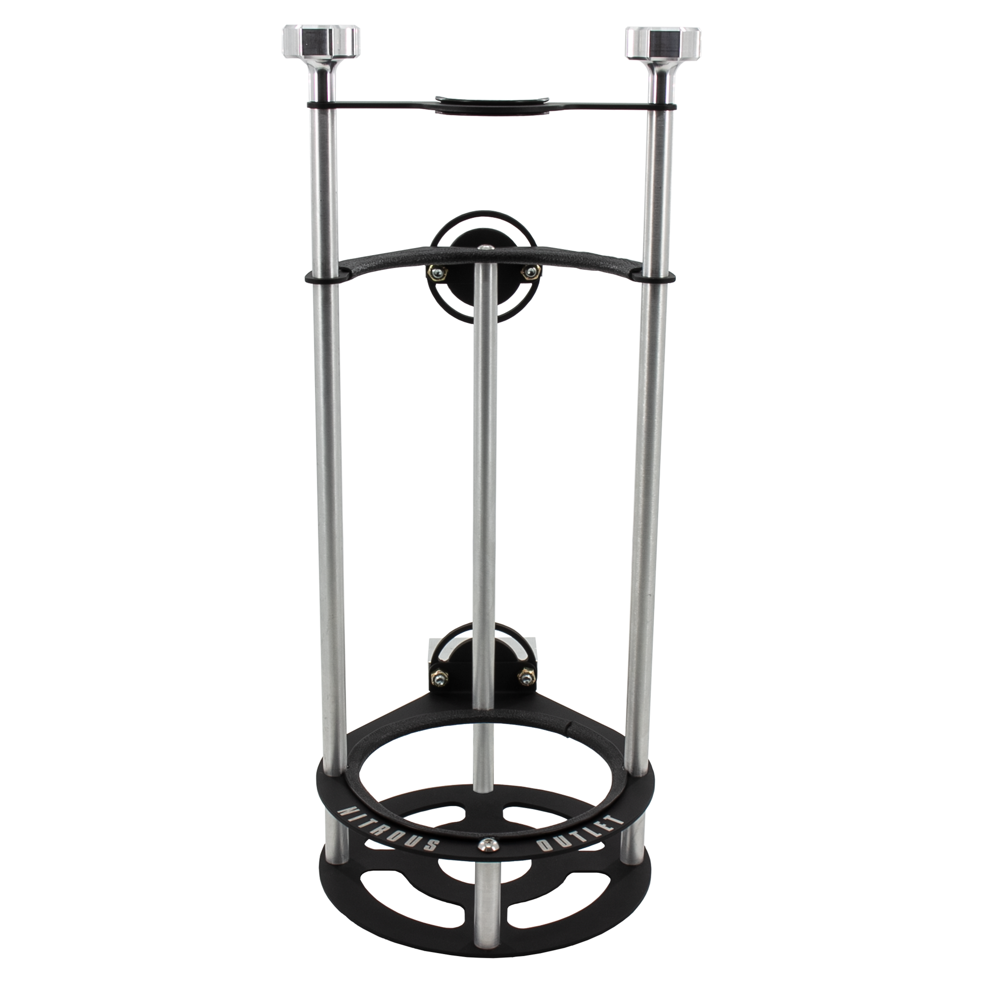 Nitrous Outlet Race-Light Single 12lb Bottle Bracket with Roll Bar Mount - 1-1/4" Bar