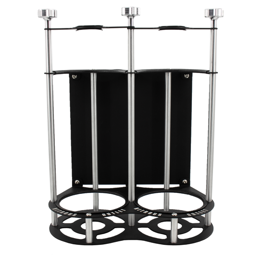 Nitrous Outlet Race-Light Dual 12lb Bottle Bracket with Roll Bar Mount - 1-1/4" Bar