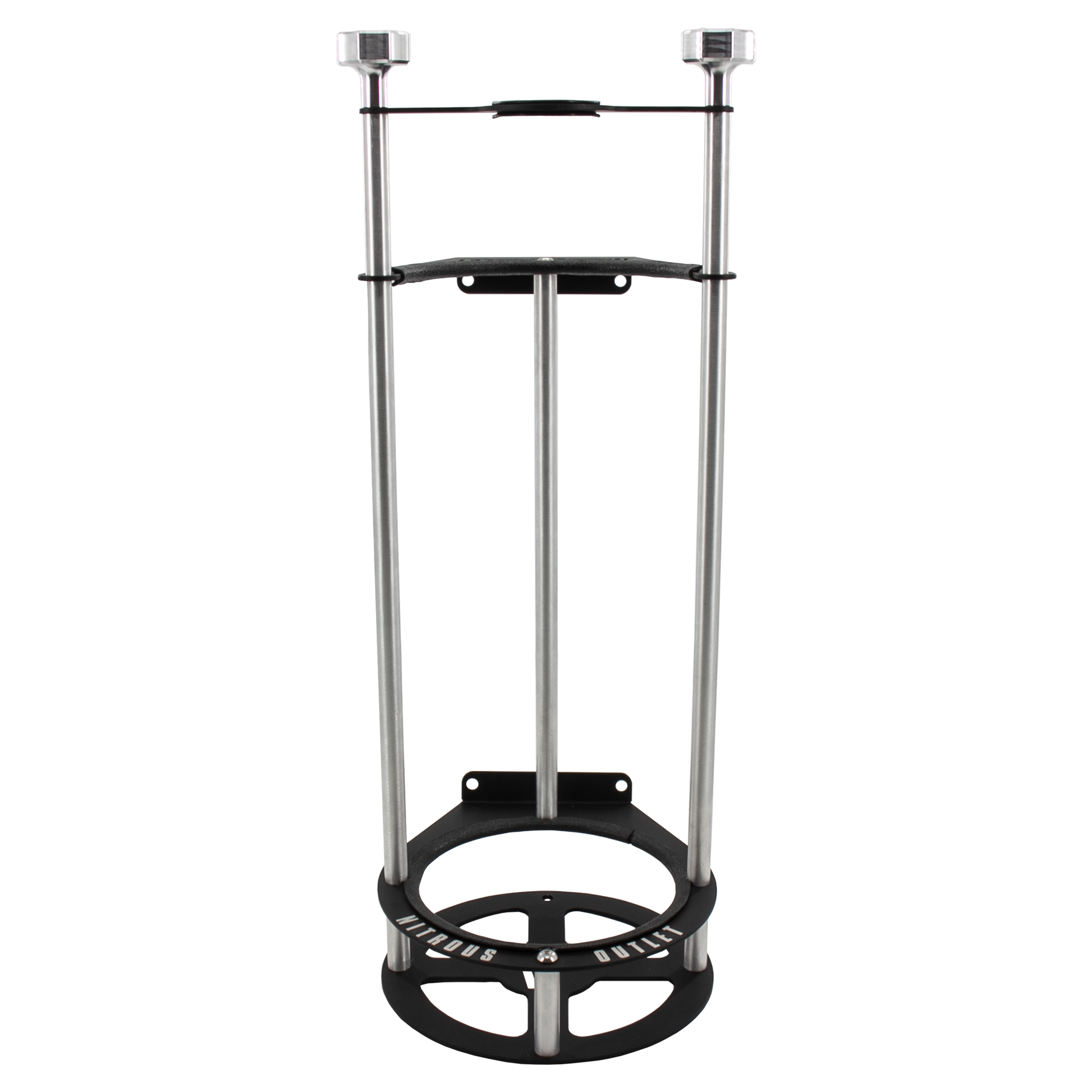 Nitrous Outlet Race-Light Single 15lb Bottle Bracket - Horizontal