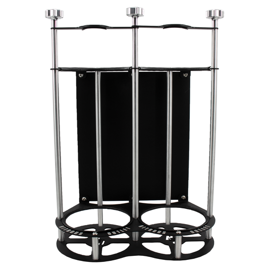 Nitrous Outlet Race-Light Dual 15lb Bottle Bracket with Roll Bar Mount - 1-1/4" Bar