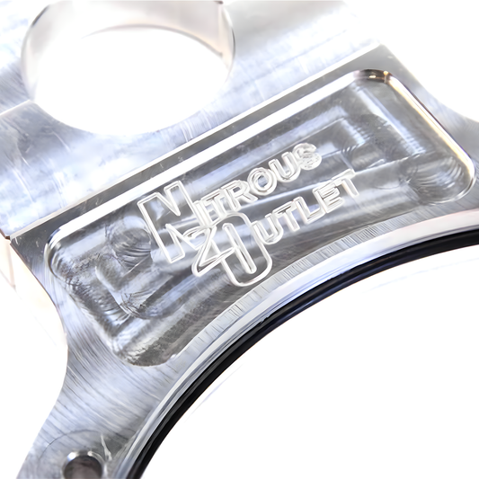 Nitrous Outlet Billet Bar Mount Automatic Heated Bottle Bracket - 1-5/8" Bar/4AN