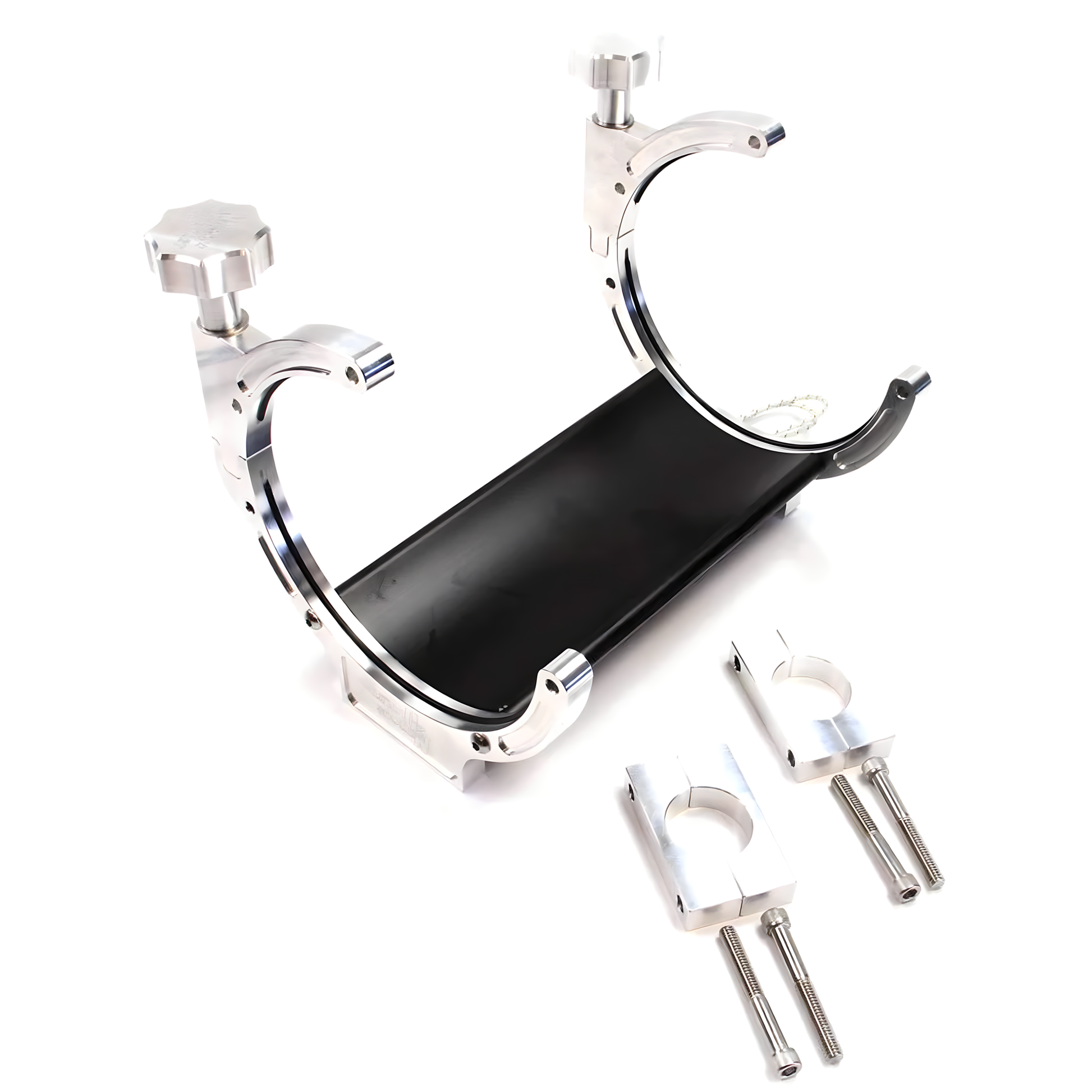 Nitrous Outlet Billet Bar Mount Heated Bottle Bracket  - 1-1/4" Bar