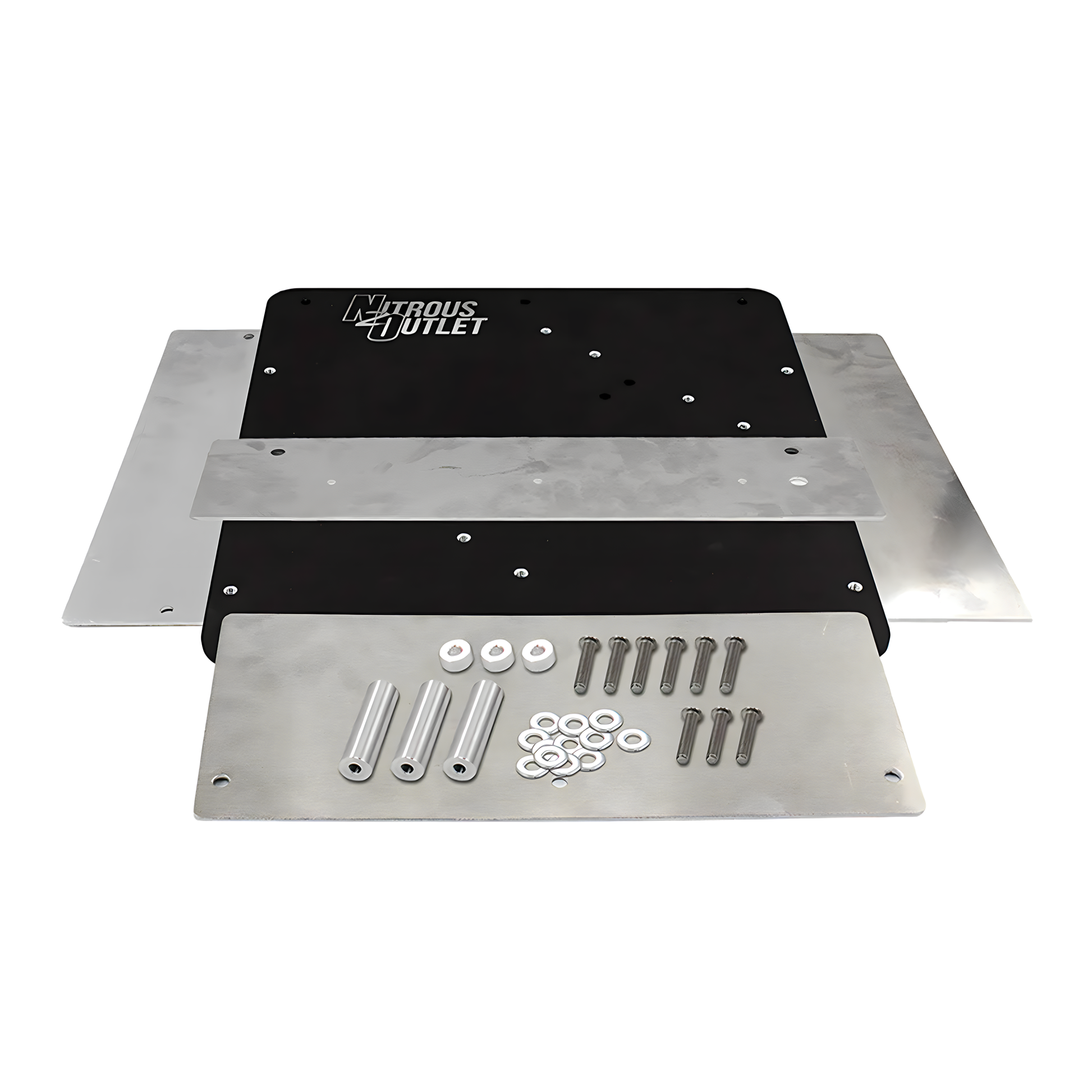 00-33012 Nitrous Outlet GM 2020-2024 C8 Corvette Bottle Bracket Mount - Mounts One or Two Bottles in Front Storage Compartment