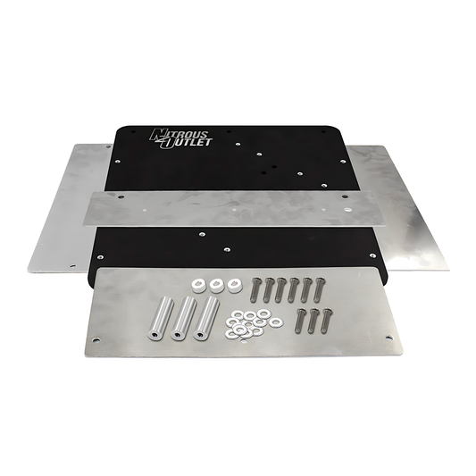 00-33012 Nitrous Outlet GM 2020-2024 C8 Corvette Bottle Bracket Mount - Mounts One or Two Bottles in Front Storage Compartment