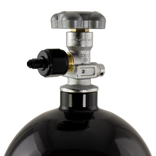 Nitrous Outlet X-Series 4AN Bottle Valve Nipple - CGA 326