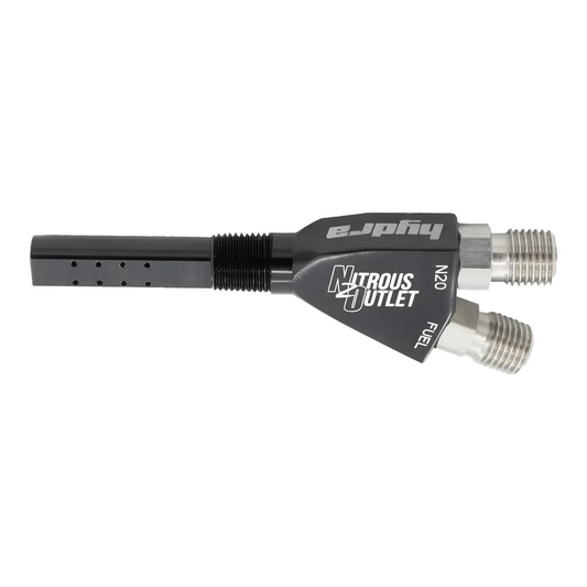 Nitrous Outlet Hydra 1/8" NPT Wet Nitrous Nozzle - 90 Degree Multi-Discharge/Aluminum