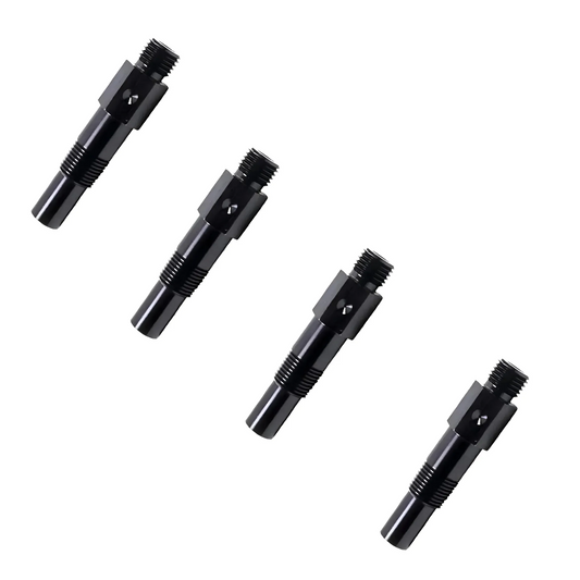 Nitrous Outlet 1/8" NPT Dry Nitrous Nozzle - 4 Pack/Straight Discharge/Aluminum