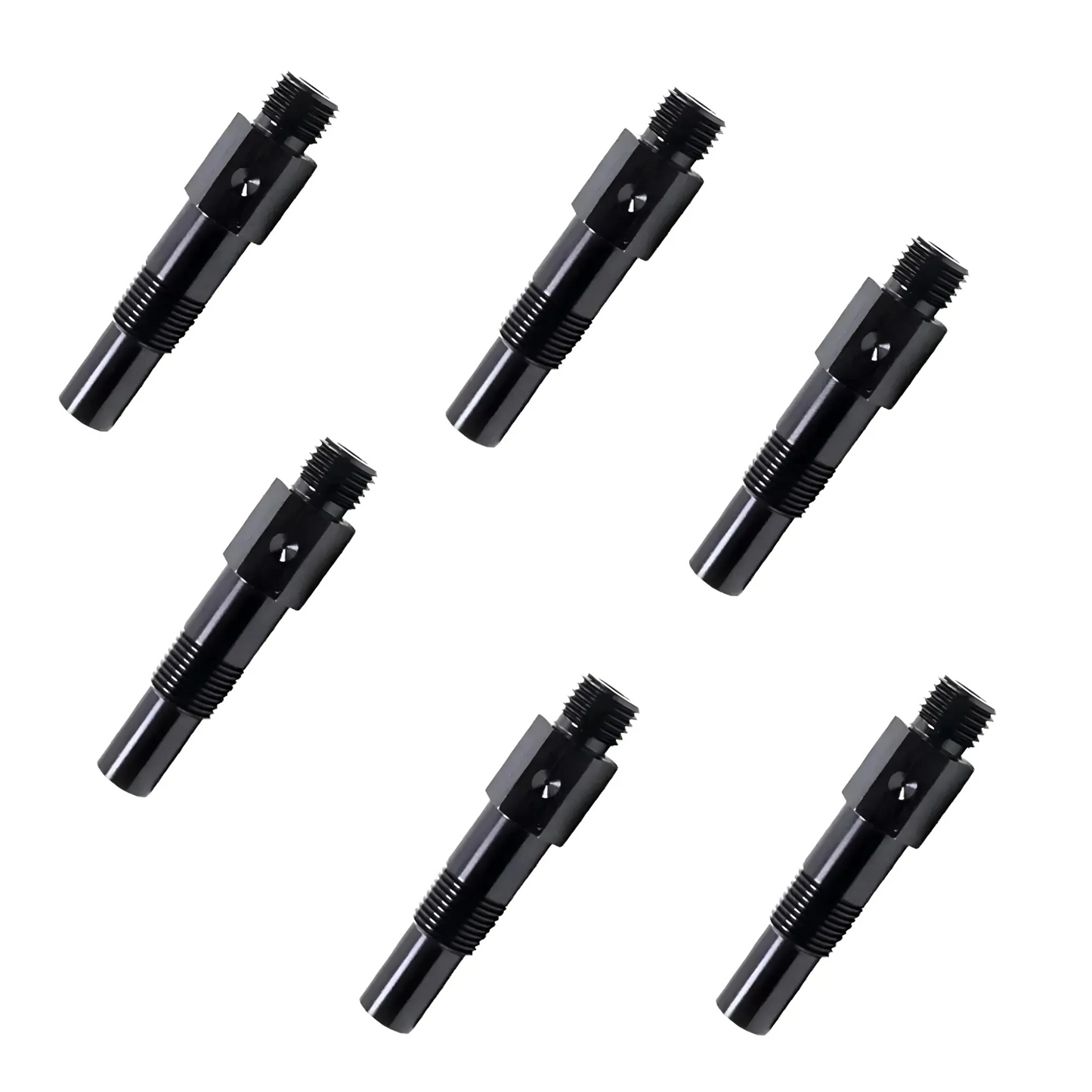 Nitrous Outlet 1/8" NPT Dry Nitrous Nozzle - 6 Pack/Straight Discharge/Aluminum