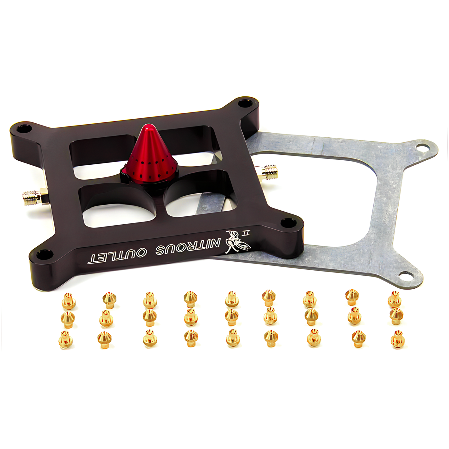 Nitrous Outlet 4150 Stinger 2 Plate Conversion - (Gas/E85)(5-55 psi)(50-600 HP)