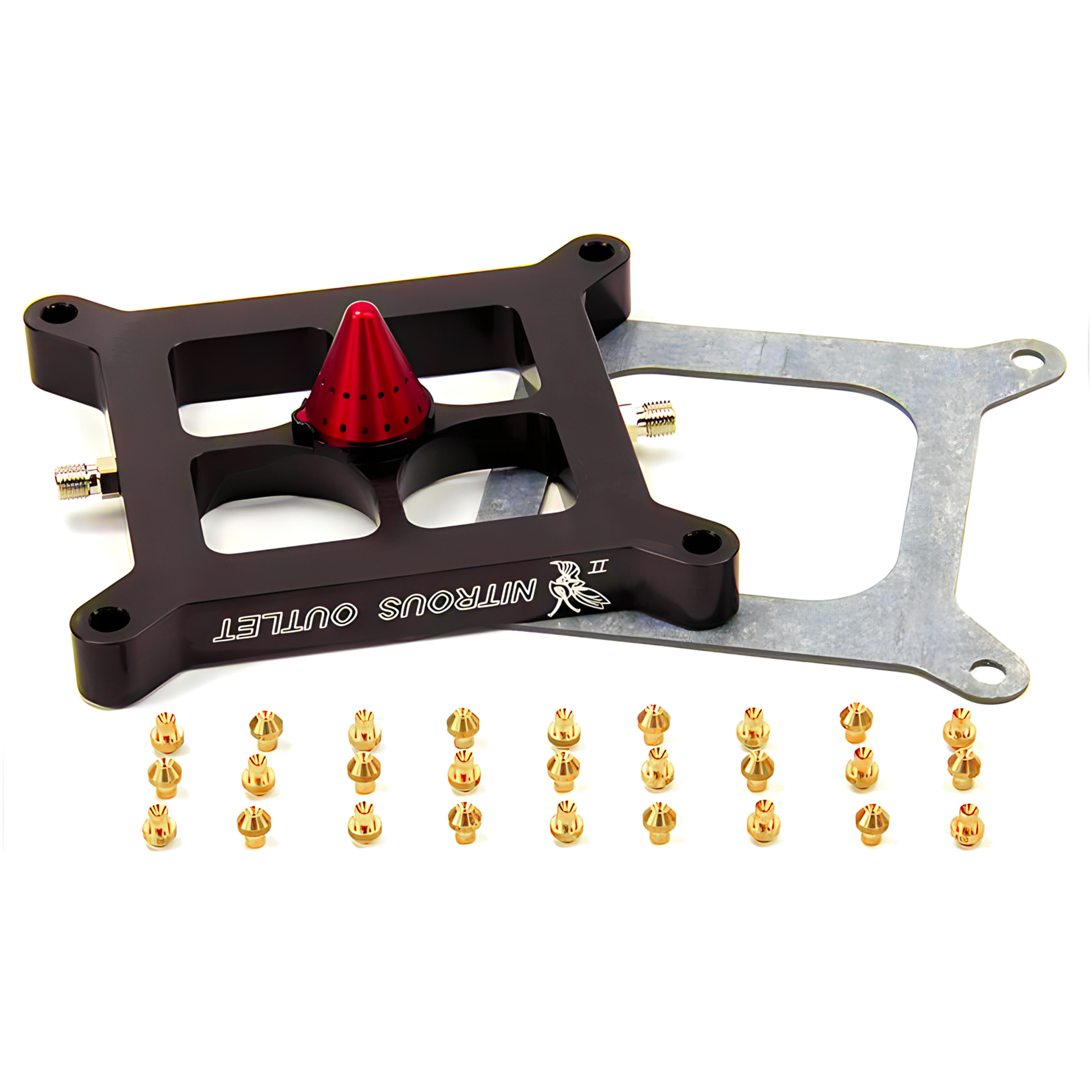 Nitrous Outlet 4150 Stinger 2 Plate Conversion - (Gas/E85)(5-55 psi)(50-600 HP)