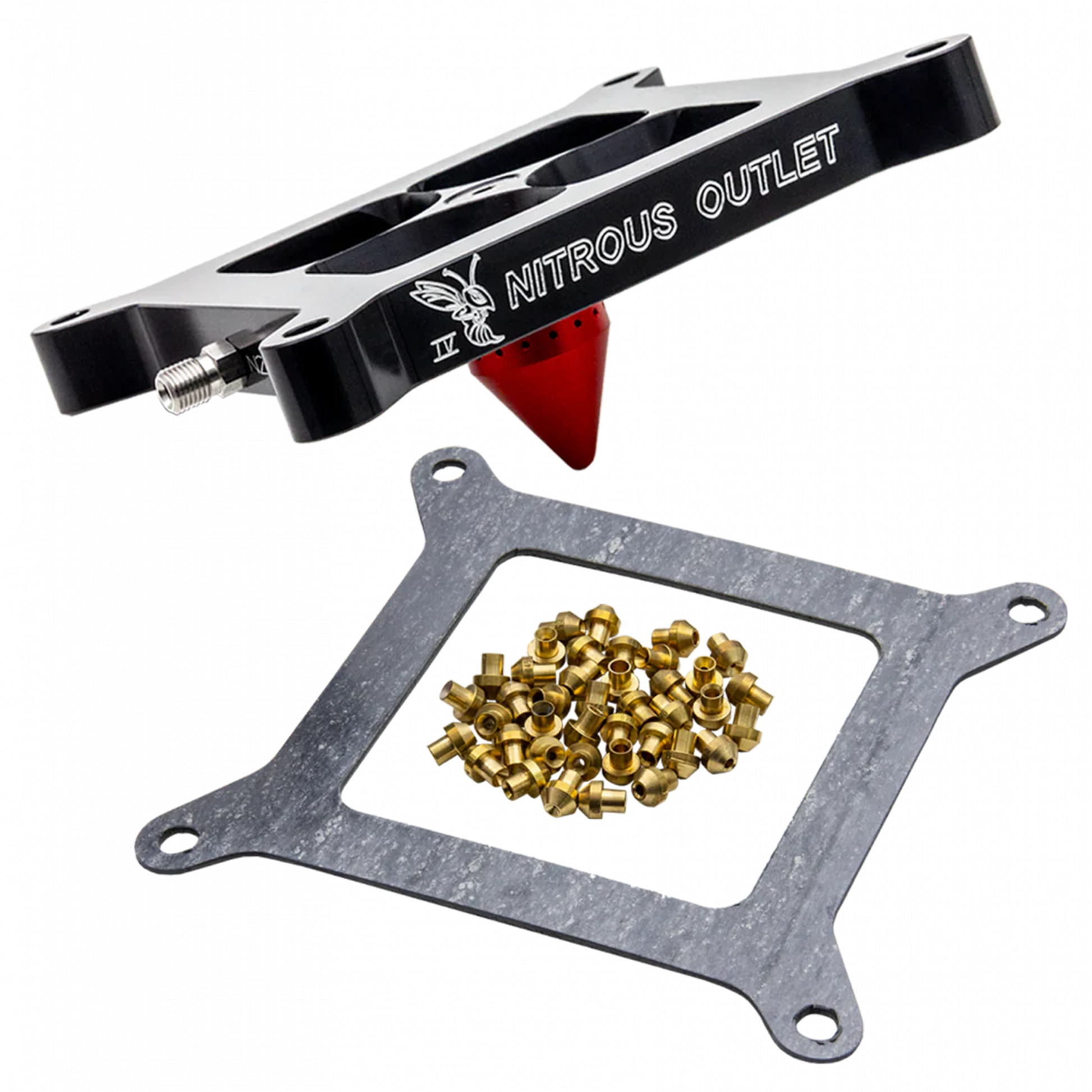 Nitrous Outlet 4150 Stinger 4 Dry Plate Conversion (50-600 HP)