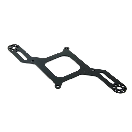 Nitrous Outlet 4150 Flange Offset 2 Solenoid bracket - Front/Rear Offset Solenoid Locations