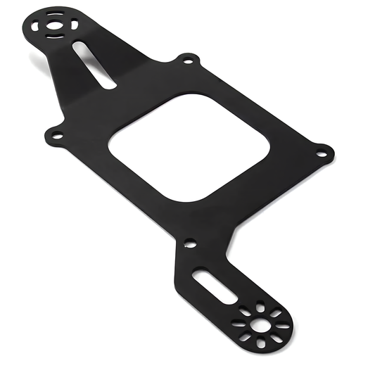 Nitrous Outlet 4150 Flange Shallow Break 2 Solenoid bracket - Front Side/Rear Center Solenoid Locations