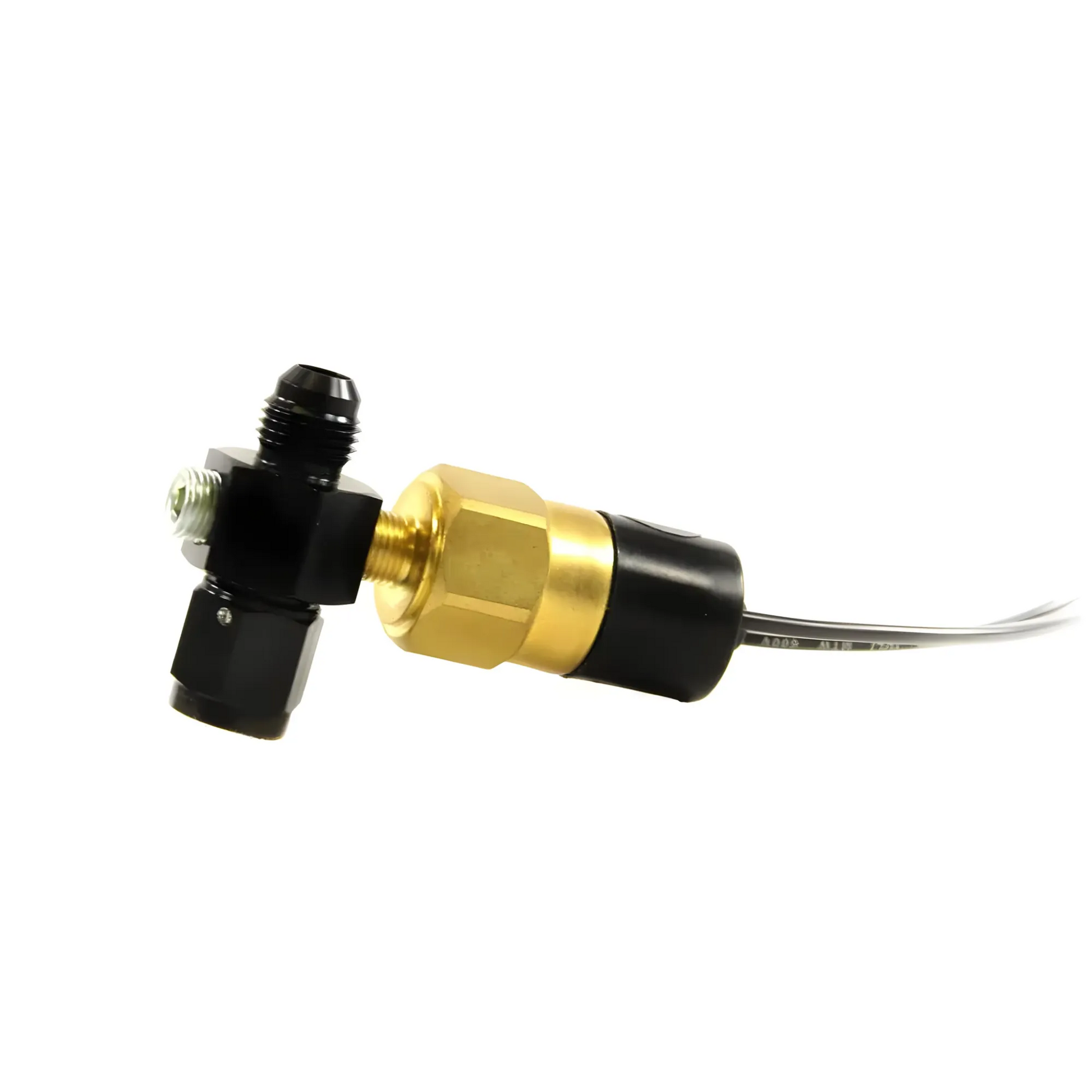 Nitrous Outlet Fuel Pressure Safety Switch - 4AN Manifold/Low Pressure/Preset 5 psi/Adjustable 1.5-20 psi.