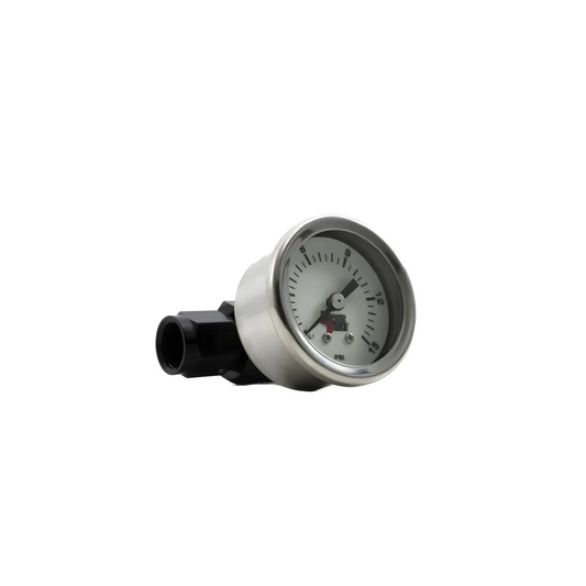Nitrous Outlet Fuel Pressure Gauge - 4AN Manifold (0-15 psi)