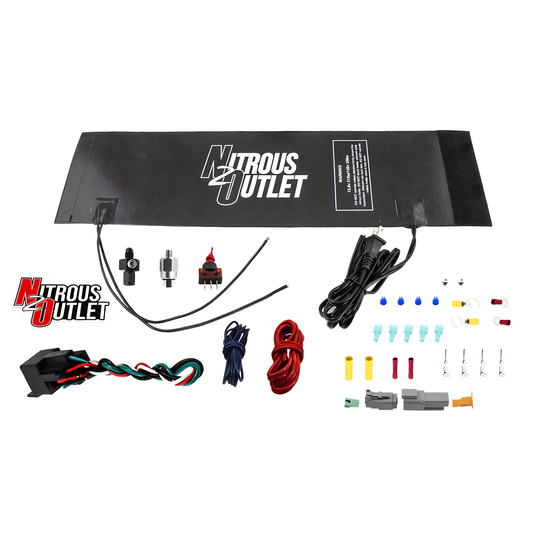 Nitrous Outlet 4AN Dual Voltage Wrap Around Bottle Heater - 110 Volt/12 Volt