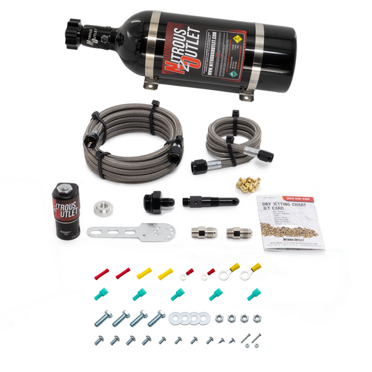 Dry Single Nozzle Boost-N-Juice System (35-200 HP) (5lb Bottle)