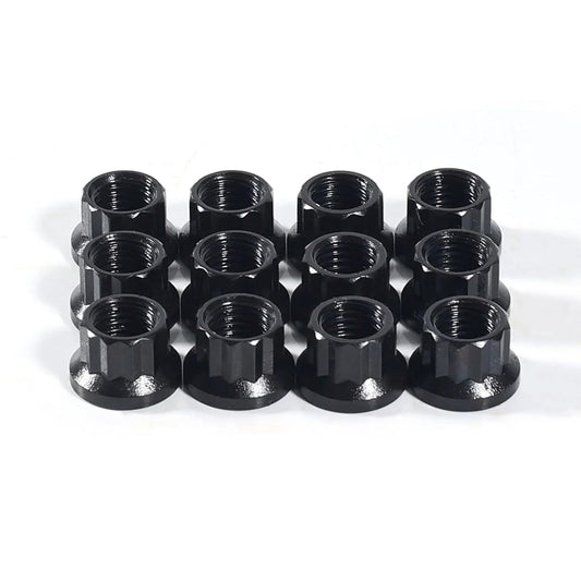 Nuts – N0802 12-Point Nuts 5/16"-24, Socket Size 3/8 in. x 12 pcs