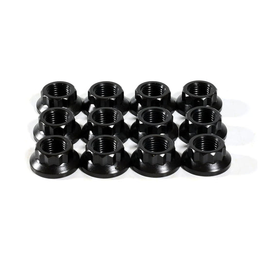 Nuts – N0702 12-Point Nuts M12 x 1.25 Thread, Socket Size 16mm x 12 pcs
