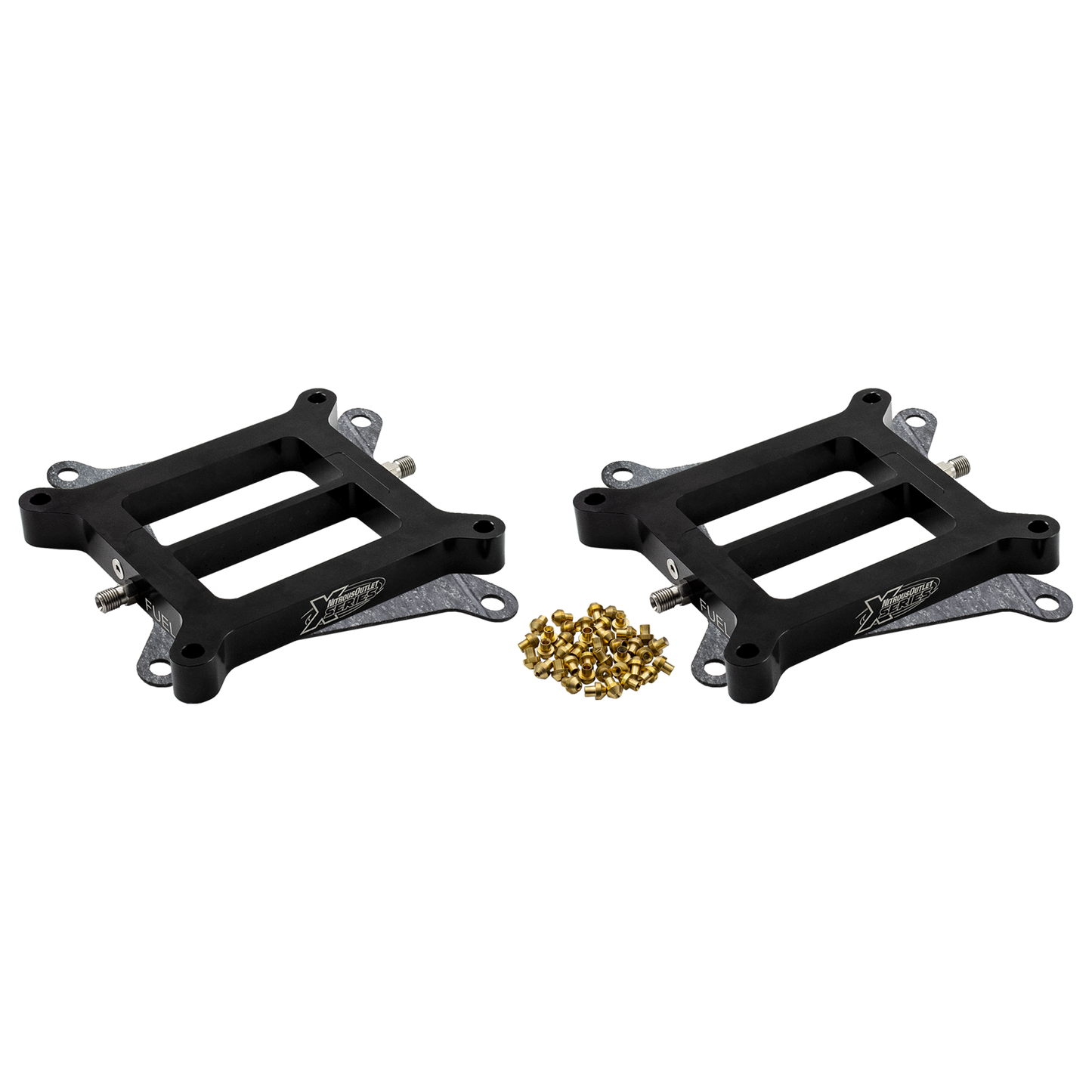 X-Series Weekend Warrior 4150 Tunnel Ram Plate Conversion - (Dual Plates)(Gas/E85)(5-55psi)(100-400HP)