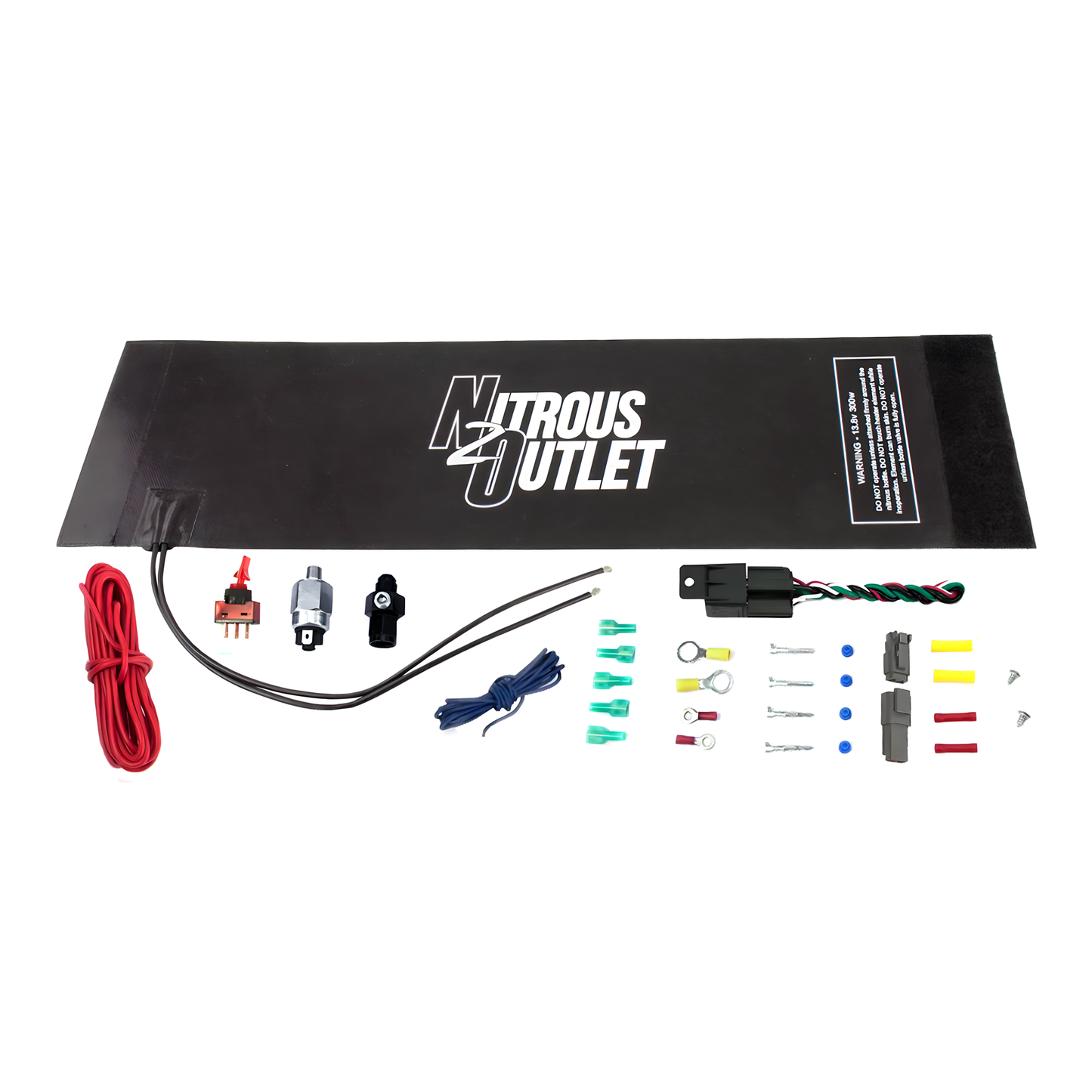 X-Series 4AN Nitrous Wrap Around Bottle Heater