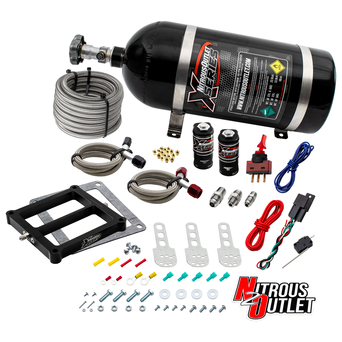 X-Series Weekend Warrior 4500 Plate System - Gas/E85 (5-55psi)(50-200 HP)