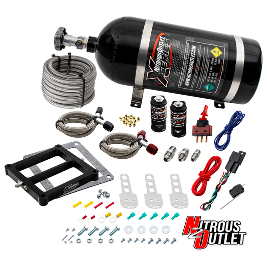 X-Series Weekend Warrior 4500 Plate System - Gas/E85 (5-55psi)(50-200 HP)