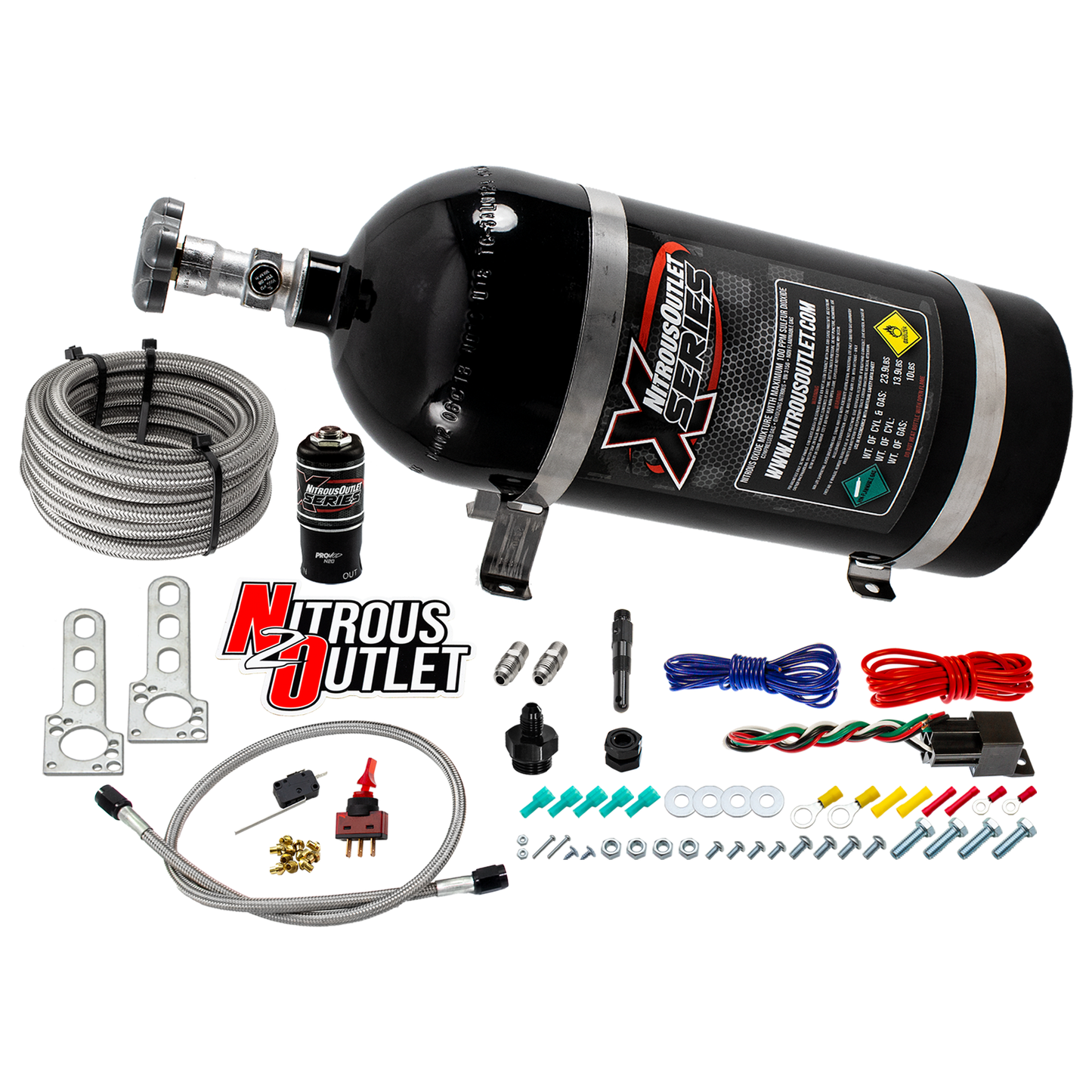 X-Series Universal EFI Single Nozzle Dry System (35-200 HP)