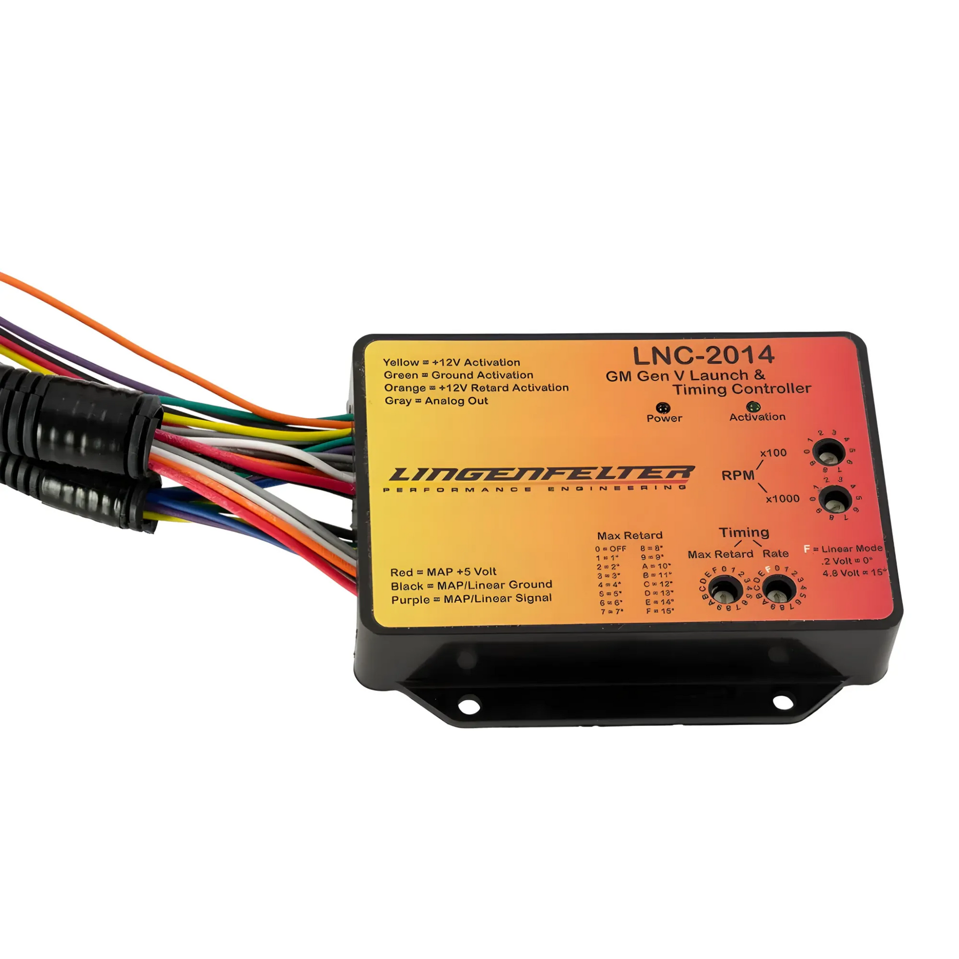 Lingenfelter LNC-2014 Lingenfelter RPM Limiter Timing & Retard Controller for GM Gen V DI Engines (LT4, LT1, L86, L83)