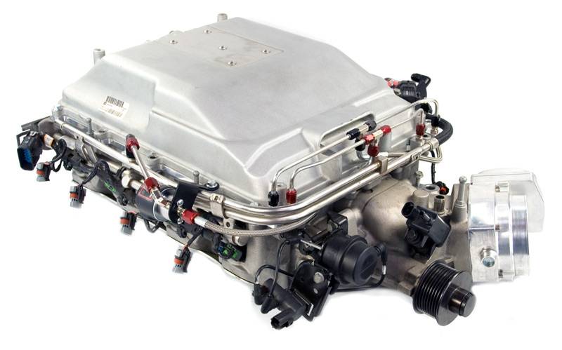 Nitrous Outlet Cadillac 2009-2014 CTS-V2 LSA Blower Plate system - Gas/E85 (45-55psi)(100-300HP)(12lb Bottle)