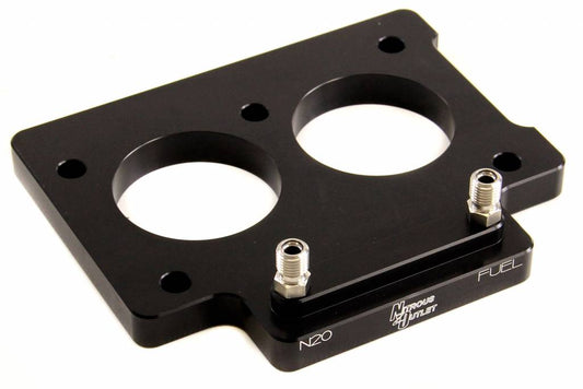 Nitrous Outlet GM 52mm LT1/TPI Plate System - Gas/E85 (5-55psi)(50-200HP)(12lb Bottle)