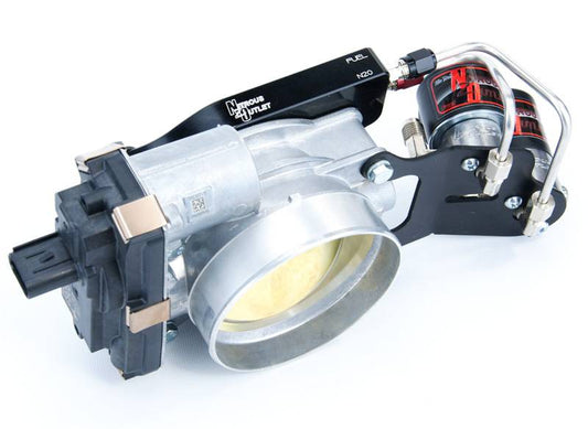 Nitrous Outlet GM 2012-2015 Camaro ZL1 Hard-line Plate System - Gas/E85 (5-55psi)(50-200HP)(15lb Bottle)