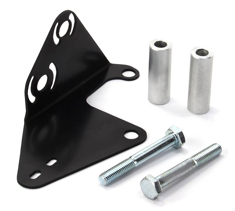 Nitrous Outlet GM 2005-2009 C6 Corvette Passenger Head Solenoid Bracket & Catch Can Mount - Nitrous/Fuel/Purge (Requires Grinding Idler Pulley Housing)
