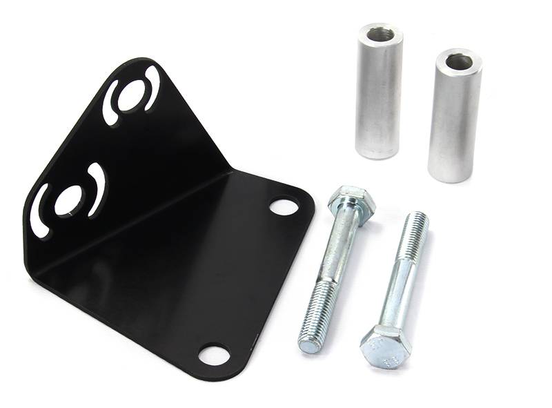 Nitrous Outlet GM 2005-2009 C6 Corvette Passenger Head Solenoid Bracket - Nitrous/Fuel/Purge (Requires Grinding Idler Pulley Housing)