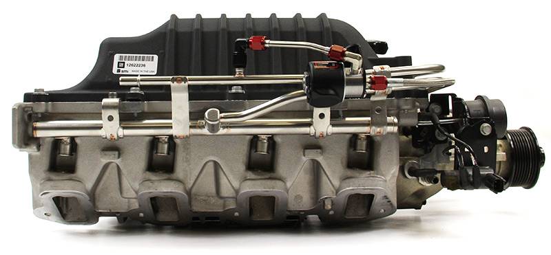 Nitrous Outlet Cadillac 2009-2014 CTS-V2 90mm Plate system - Gas/E85 (5-55psi)(50-200HP) (15lb Bottle)