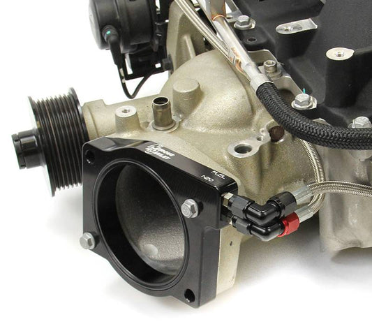 Nitrous Outlet Cadillac 2009-2014 CTS-V2 90mm Plate system - Gas/E85 (5-55psi)(50-200HP)(No Bottle)