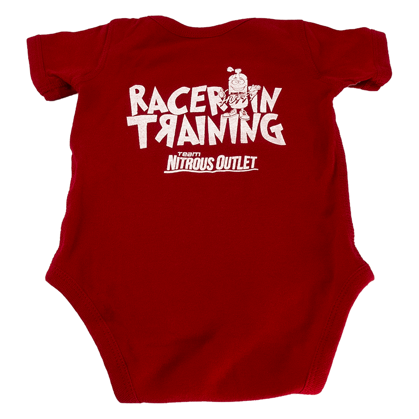 Nitrous Outlet Toddler Huffy Onesie - Red/6M