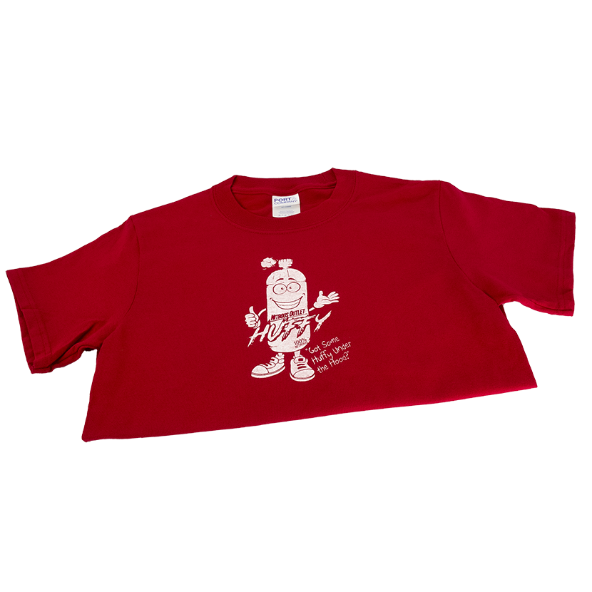 Nitrous Outlet Huffy Kid's T-Shirt - Red/Youth Small