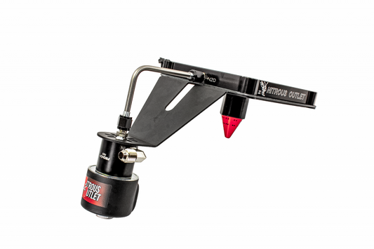 Nitrous Outlet 4500 Stinger 3 Dry Race Solenoid Forward Conversion Kit - Hard-line/.178 Trashcan Solenoid Nitrous Solenoid/Deep Break Solenoid Bracket/Solenoids Mount Upside Down - (50-600 HP)