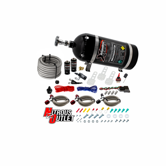 X-Series GM 2014-2019 LT4 Single Nozzle System - Gas/E85 (5-55psi)(35-200HP)