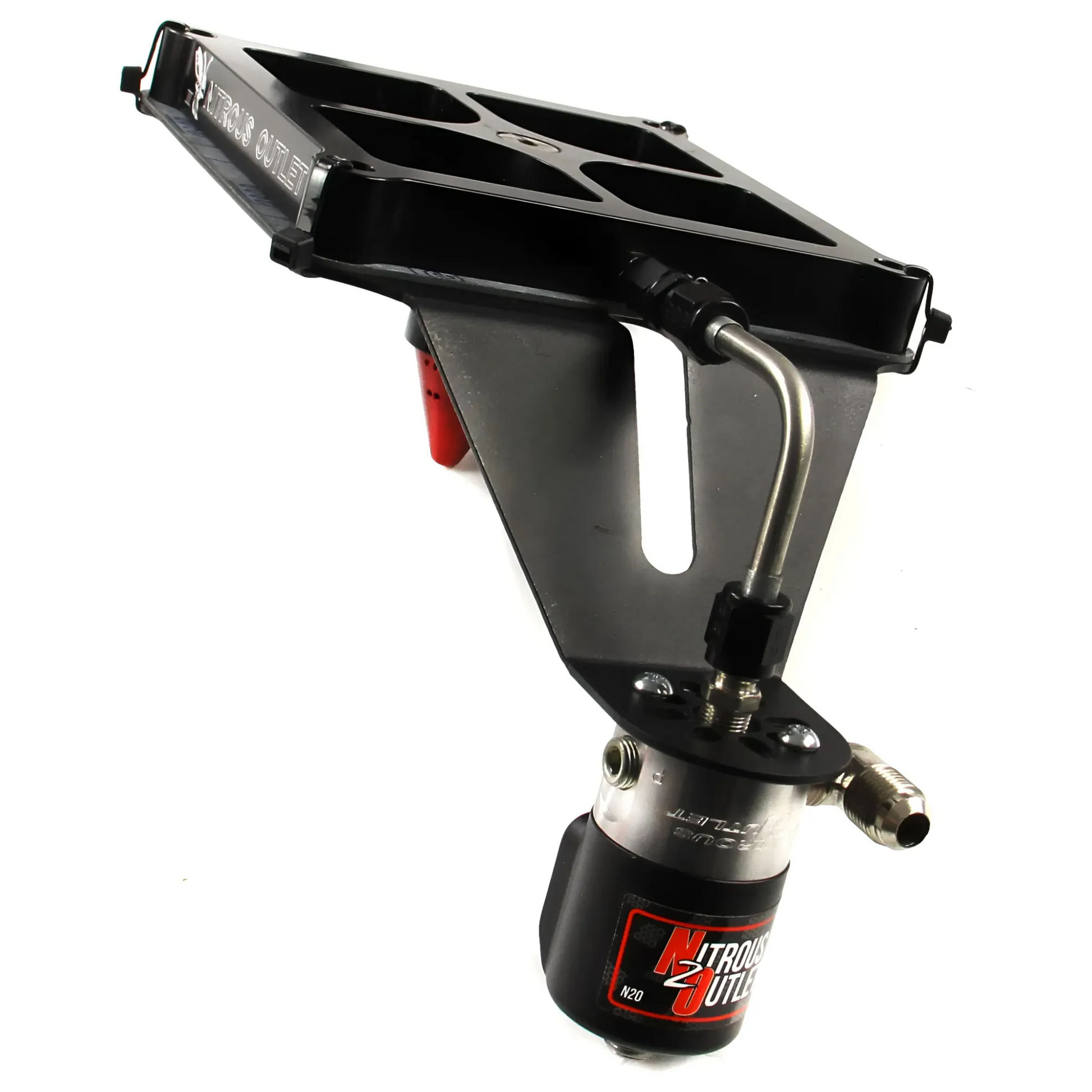 Nitrous Outlet 4500 Stinger 3 Dry Solenoid Forward Conversion Kit - Hard-line/.122 Nitrous Solenoid/Deep Break Solenoid Bracket/Solenoids Mount Upside Down - (50-500 HP)