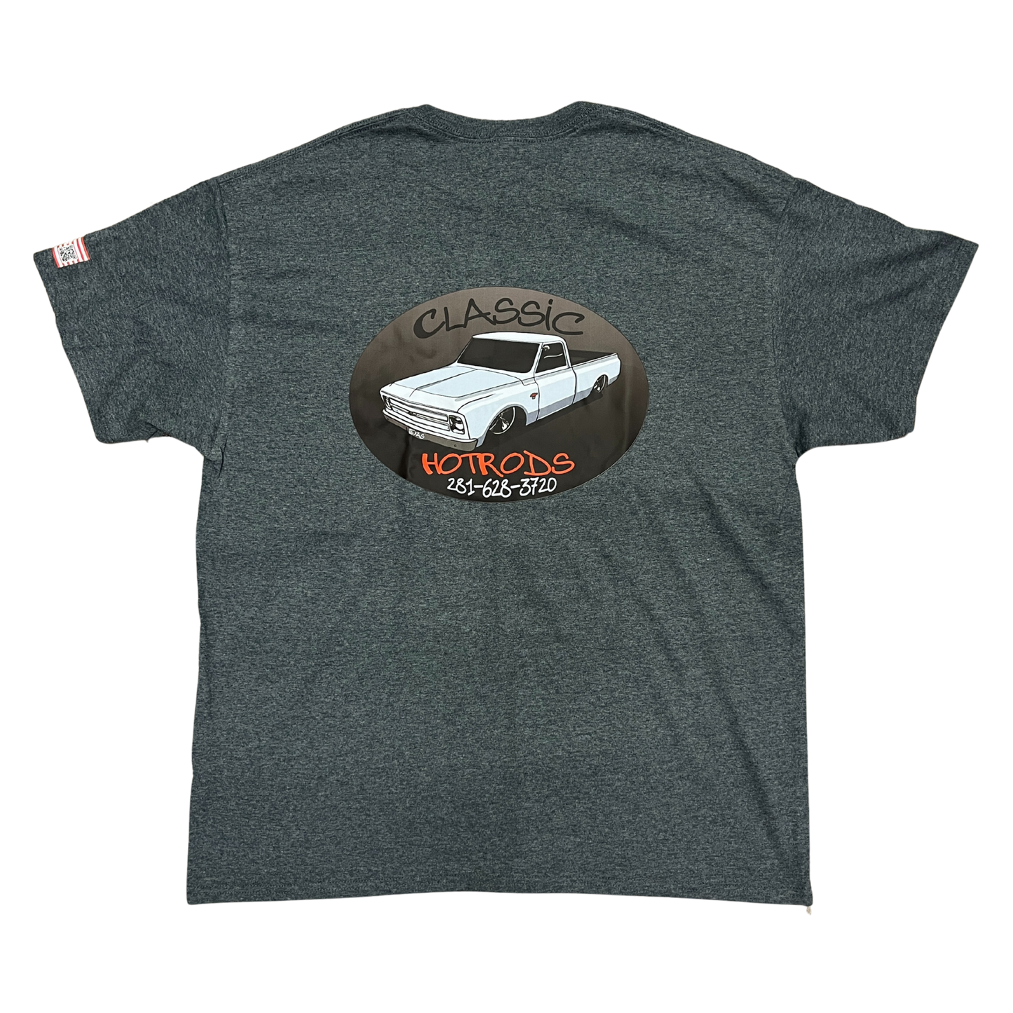 Classic Hot Rods "Heather Gray Staple" Tee