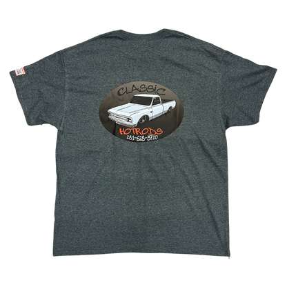 Classic Hot Rods "Heather Gray Staple" Tee
